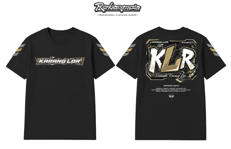 Mockup desain kaos Rembangnesia, kode RMBG-3333