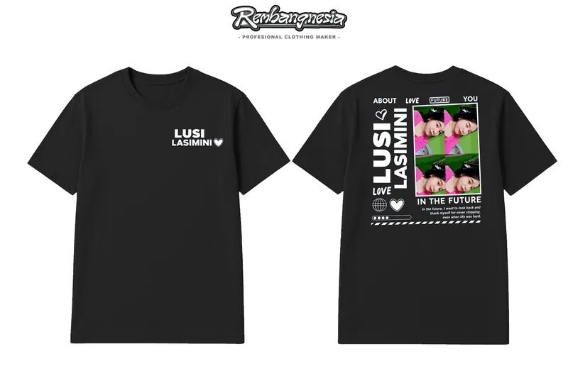 Mockup desain kaos Rembangnesia, kode RMBG-3976