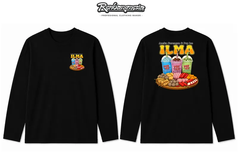 Mockup desain kaos Rembangnesia, kode RMBG-6698