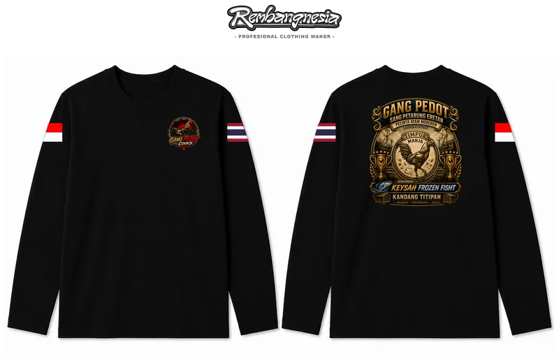 Mockup desain kaos Rembangnesia, kode RMBG-9935